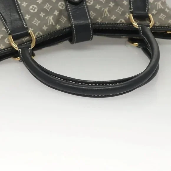 LOUIS VUITTON Monogram Idylle Elegy 2way Shoulder Bag Navy M56697 LV Auth 134785